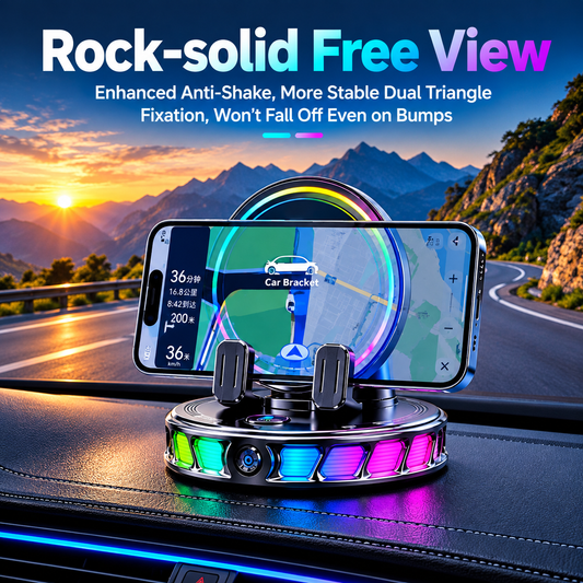 360° Rotating Wireless Charging Car Phone Mount
